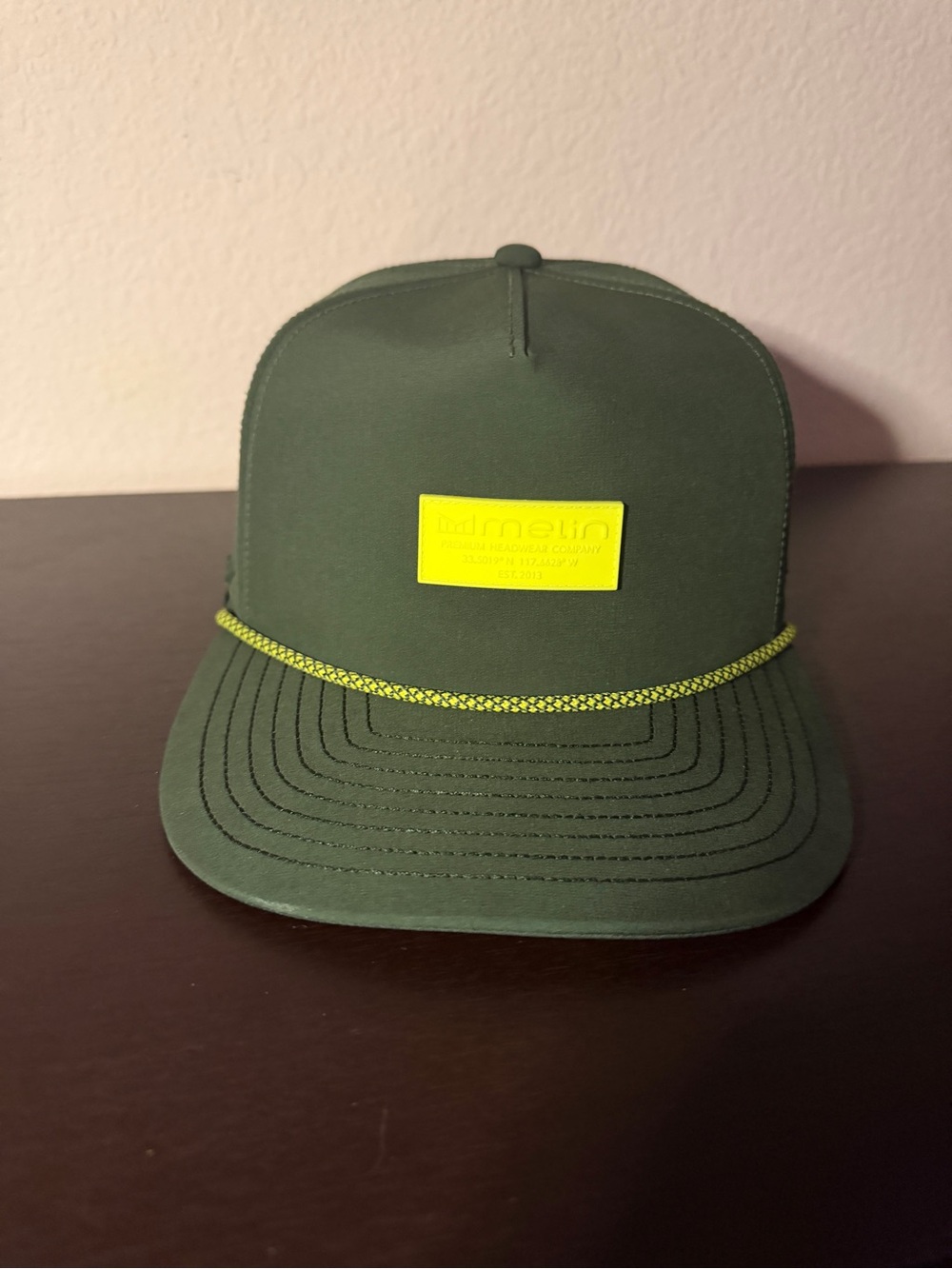 Melin Green & Yellow Coronado SnapBack Hat - Classic Size